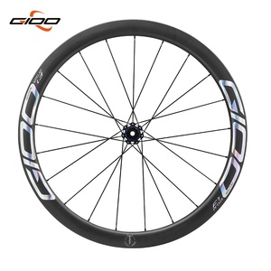 GIOO F1 karbon Fiber disk fren yol bisikleti kattığı çark seti 700C 38/50mm - Product Image 3
