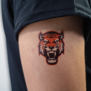 Tatuajes Temporales con Diseños <span class=keywords><strong>de</strong></span> Animales, León, Tigre y <span class=keywords><strong>Lobo</strong></span> para Adultos - Product Image 1