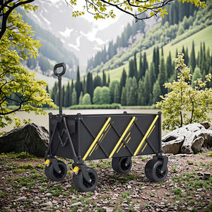 低MOQ大容量屋外ポータブル折りたたみカート、野外旅行キャンプ用小型プルカート、ショッピングカート - Product Image 2