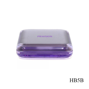 Rỗng nhự<span class=keywords><strong>a</strong></span> vuông Blush container với gương trong suốt nhỏ gọn Blush trường hợp - Product Image 4