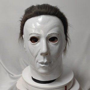 Maschere <span class=keywords><strong>Horror</strong></span> in Lattice di Michael Myers Originali di Fabbrica, Maschere Spaventose per Costume da Personaggio di Film e Videogiochi, Maschere per Feste di Halloween - Product Image 2