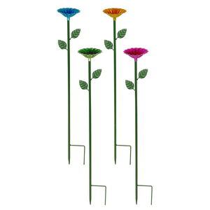 Bebedero <span class=keywords><strong>de</strong></span> Agua <span class=keywords><strong>para</strong></span> Aves, Abejas y Mariposas <span class=keywords><strong>de</strong></span> Hierro Fundido, Decoración <span class=keywords><strong>de</strong></span> <span class=keywords><strong>Jardín</strong></span> con Estacas Metálicas, Tazas <span class=keywords><strong>para</strong></span> Beber <span class=keywords><strong>para</strong></span> Animales - Product Image 1