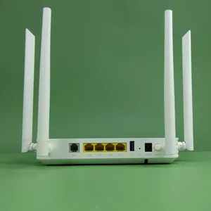 Wifi6 GPON ONU新4端口Gpon 2.5G 3GE端口1usb 1Voip双频Wifi 6 ONU光纤网络