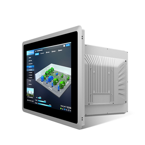 Moniteur LCD frontal étanche IP65 / PC tactile industriel Android X86 sans ventilateur 15 pouces en métal SK-K15DR avec écran 15 et 17 pouces - Product Image 1
