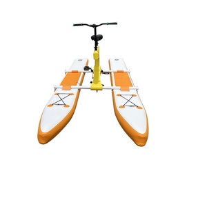 Su sporları bisiklet PVC Pontoons şişme su bisiklet şamandıra bisiklet deniz bisiklet <span class=keywords><strong>pedal</strong></span>ı sürme
