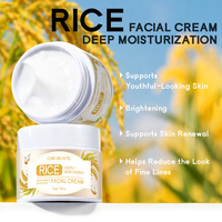 Crème Visage Anti-rides au Riz, Éclaircissante pour le Mélasma et la Pigmentation, Hydratant Liftant, Cosmétiques Coréens, Crème Visage au Riz