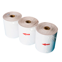 Papier thermique imprimé sur mesure 80 x 80, noyau en plastique 80 mm, rouleau de papier thermique 60 g/m² 80 x 80