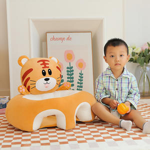 赤ちゃんのおもちゃ赤ちゃんの学習椅子ソファは背骨を傷つけません滑り止め早期教育補助学習アーティファクト背もたれ小さなスツール1/6スケール家具 - Product Image 3