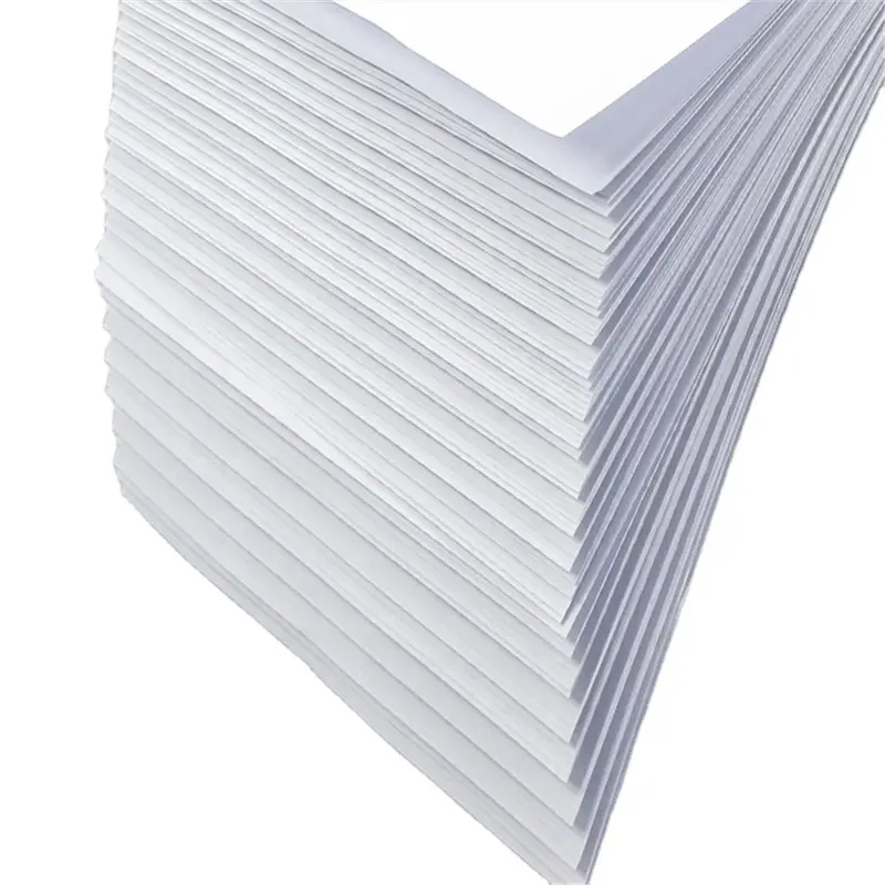 コーティングされていないウッドフリーオフセットボンド印刷用紙55-120GSMスーパーホワイトネイチャーホワイトとアイボリー