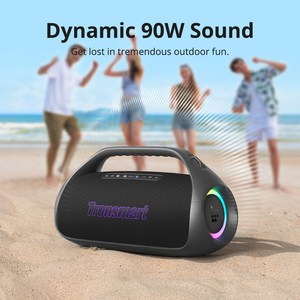 Tronsmart Bang 2 Portable <b>Bluetooth</b> <b>Speaker</b> 90W Dynamic Sound RGB <b>LED</b> Light Outdoor Use Waterproof IPX6 - Product Image 1