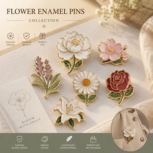 Insignia de Metal Personalizada de Alta Calidad con Diseño de Mariposa en Esmalte Suave, Estilo Moderno con Imitación Antigua y Color Personalizado - Product Image 3