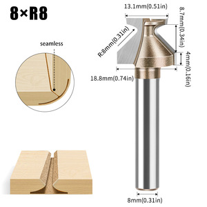 Machine de découpe CNC Hengwei R8 pour portes en <span class=keywords><strong>bois</strong></span> et armoires murales, sans processus de ramollissement ni de remplissage, pour le façonnage et la gravure - Product Image 5
