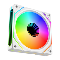 Ventilador LED RGB AntarcChill de 120 mm, Nuevo Disipador de Calor para Computadora de Escritorio para Juegos, Radiador de Aire para PC con Funciones LED