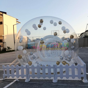 Tienda burbuja inflable transparente para fiestas, domo transparente, casa de brinco inflable para niños - Product Image 2