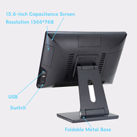 Оптовая продажа OEM/ODM: 15,6-дюймовая POS-система с сенсорным экраном Windows, кассовый аппарат для розничной торговли, прямые поставки с завода