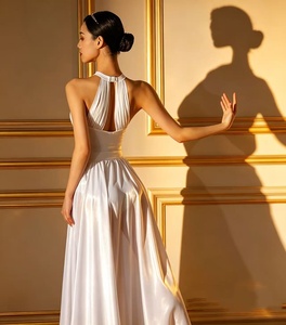 Body da Danza Classica Bianco con Rete sul Collo, Top da <span class=keywords><strong>Ballerina</strong></span>, Body Base per Ginnastica, <span class=keywords><strong>Abbigliamento</strong></span> da Danza per Donna - Product Image 4