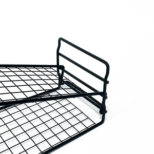 Thiết kế hiện đại kim loại gấp Giày giá xách tay giày gấp Organizer giá giày - Product Image 4
