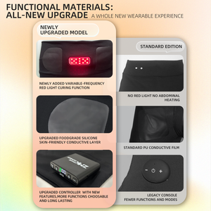 Pantalon de fitness intelligent pour l'<span class=keywords><strong>exercice</strong></span> des muscles du plancher pelvien, thérapie par lumière infrarouge rouge, faible tension, utilisation sûre - Product Image 6