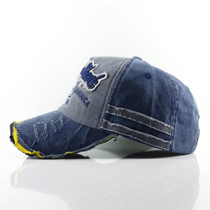 Gorra de Béisbol Desgastada al por Mayor con Diseño de Flecos, Unisex, Casual, para el Sol - Product Image 5