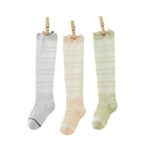 October Crystal Baby <b>Socks</b> Over The Knee Thin Breathable Mesh Cotton For Boys And Girls - Product Image 5