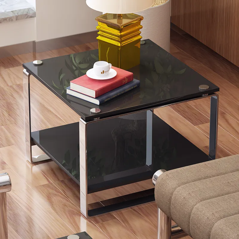 Basit ofis kanepesi en iyi fiyat PU deri kanepe ile sehpa seti ofis odası mobilya sentetik deri modüler Modern