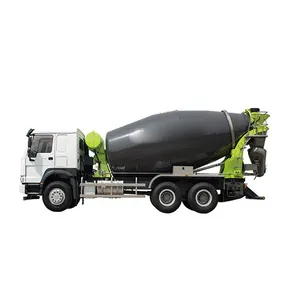 Camión mezclador de concreto de alta calidad 10JBH 8*4 Máquina móvil de camión mezclador de concreto con capacidad de agitador de 10m3