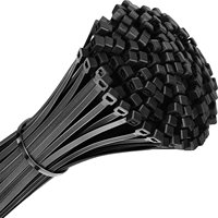 Serre-câble de haute qualité 3.6X250mm en plastique autobloquant pour sangle de câble en nylon avec fermeture éclair Clips de câble