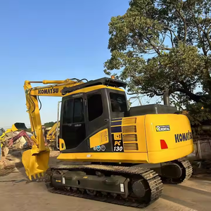 Máquina de movimiento de tierras Komatsu Pc130 usada duradera de gran potencia, excavadora de 13 toneladas de bajo precio con motor central y motor en stock - Product Image 6