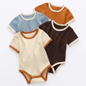 New Sales Summer Baby Boy Romper Newborn Clothes Baby Bodysuit Overrun Random Giving ODM Style Short Sleeves