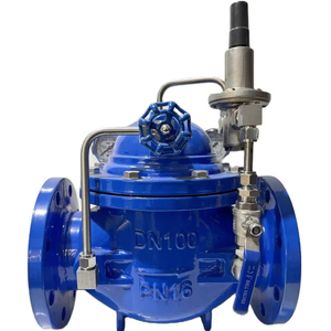 Réducteur réglable à commande pilote en fonte ductile 200X, pour la réduction et la stabilisation - Product Image 1
