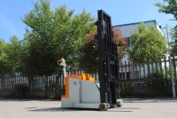 Chariot élévateur contrepoids électrique CPDW09 CPDW10, batterie au plomb 24V 100Ah, chargeur 24V 10A, mât duplex 3000mm