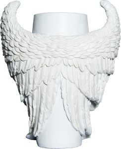 Vaso per Fiori in Resina a Forma di Ali d'Angelo per Cimitero <span class=keywords><strong>con</strong></span> Foro di Drenaggio e Supporto - Regalo Commemorativo per i Propri Cari Perduti - Product Image 5