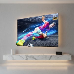 ทีวี <span class=keywords><strong>TCL</strong></span> 8K สมาร์ททีวีรุ่นล่าสุด ขนาด 43/55/75 นิ้ว จอ QLED HDR ขนาดใหญ่พิเศษ ระบบแอนดรอยด์ พร้อม Wi-Fi และพอร์ต USB สีดำ ทีวีสำหรับโรงแรม รองรับ 3D Quad-Core - Product Image 5
