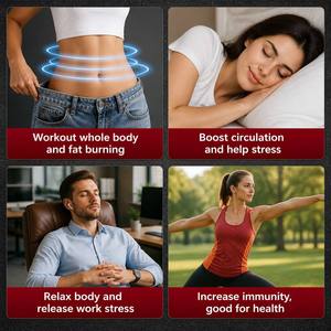 Masseur corporel complet, plaque <span class=keywords><strong>vibrante</strong></span> <span class=keywords><strong>oscillante</strong></span> lymphatique pour la maison, la salle de sport et l'exercice physique - Product Image 5
