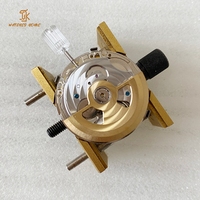 Mouvement Mod NH, modification du mouvement NH35, rotor compatible avec NH34 NH36 NH38 NH39, poids oscillant personnalisé en or, marteaux argentés/noirs