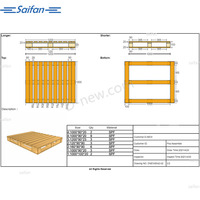 Logiciel de conception de palettes en bois professionnel Saifan avec dessin 2D/3D et fonctionnalités de modification et de partage de liens 3D en ligne