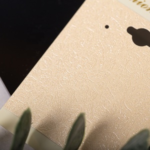 Bông Tai thẻ đặc sản kết cấu giấy vàng lá dập trang sức hiển thị thẻ tùy chỉnh thẻ giấy cho vòng đeo tay/Vòng cổ/tóc quan hệ - Product Image 3