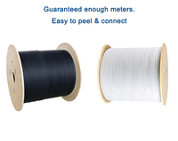 Fiber Optic Drop Cable GJYXCH LSZH 3 Steel 2 Core Wire Outdoor FRP Strength Indoor Application FTTH 1 Core