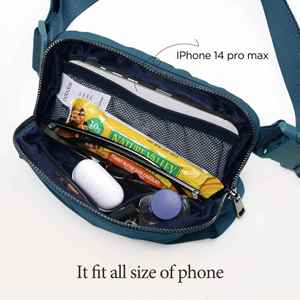 Trend Fashion <b>Waterproof</b> Nylon Fanny <b>Pack</b> Custom Logo Travel Sport Running Waist Bag for Women - Product Image 3