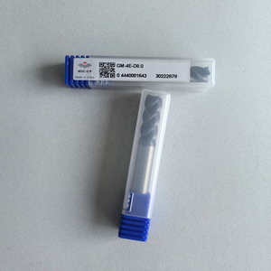 ดอกกัดคาร์ไบด์ความเร็วสูง ZCC GM-4E-D8.0  เคลือบอลติน/ดีบุก ขนาด 50 มม. สำหรับงานกัดแบบ Climb Milling บนเครื่องจักรกลซีเอ็นซี - Product Image 2