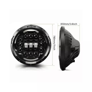 Phare <span class=keywords><strong>LED</strong></span> de moto de 7 pouces pour <span class=keywords><strong>Harley</strong></span> Touring Ultra Classic Electra Street Glide Road King Yamaha - Product Image 3