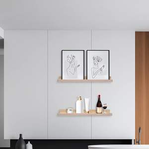 Étagère flottante en bois pour enfants Étagère murale pour chambres à coucher Salons et salles de classe - Product Image 2