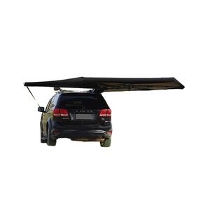 خيمة مقاومة للماء درجة أكسفورد التخييم قماش القنب المظلة بدون إطار خيمة على شكل مروحة مظلة سبائك الألومنيوم قوس الشاطئ في الهواء الطلق - Product Image 3