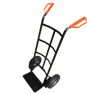 Carretilla de Acero Resistente HT1830, Carretilla Metálica Original Personalizada con <span class=keywords><strong>Ruedas</strong></span> Neumáticas de 10x3.5 Pulgadas para Equipos Industriales - Product Image 5