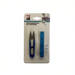 Herramientas De Costura Set Con Tijeras Y Regla 15 Cm Para Coser Manual - Product Image 2