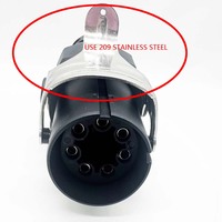 Connecteur ABS EBS standard ISO 7638 à 7 broches 24V WH, compatible avec les camions lourds, les tracteurs, les remorques, les systèmes de freinage des véhicules, pièces de rechange