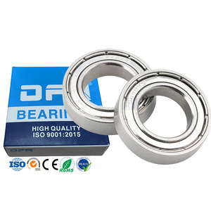 Roulement à billes à gorge profonde en acier inoxydable DFN Brand <span class=keywords><strong>SS</strong></span> 6000 6001 6002 6003 6004 6005 6006 6007 L11-H-20DDU 6008 6009 6010 <span class=keywords><strong>2RS</strong></span> - Product Image 1