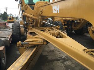 Niveleuse sur pneus Caterpillar 12H d'occasion avec moteur, 229 heures, bon état, testée et inspectée, matériel de construction - Product Image 3