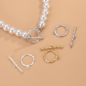 Sept usines de bijoux proposent des fermoirs ronds en argent S925 de 10 mm pour bracelets et colliers DIY. - Product Image 1