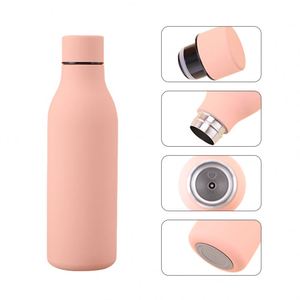 Botellas de Agua Aisladas con Logotipo Personalizado, Ecológicas, de 550 ml, Deportivas, de Doble Pared, de Acero Inoxidable y Cobre, con Forma de Lata de Refresco - Product Image 3